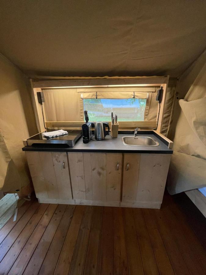 Safari Tent M - Camping Belle-Vue 贝尔多夫 外观 照片
